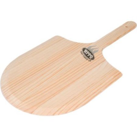 WPPO WPPO Square New Zealand Wooden Pizza Peel, 14in, 2 Pack WKLP-14-2
